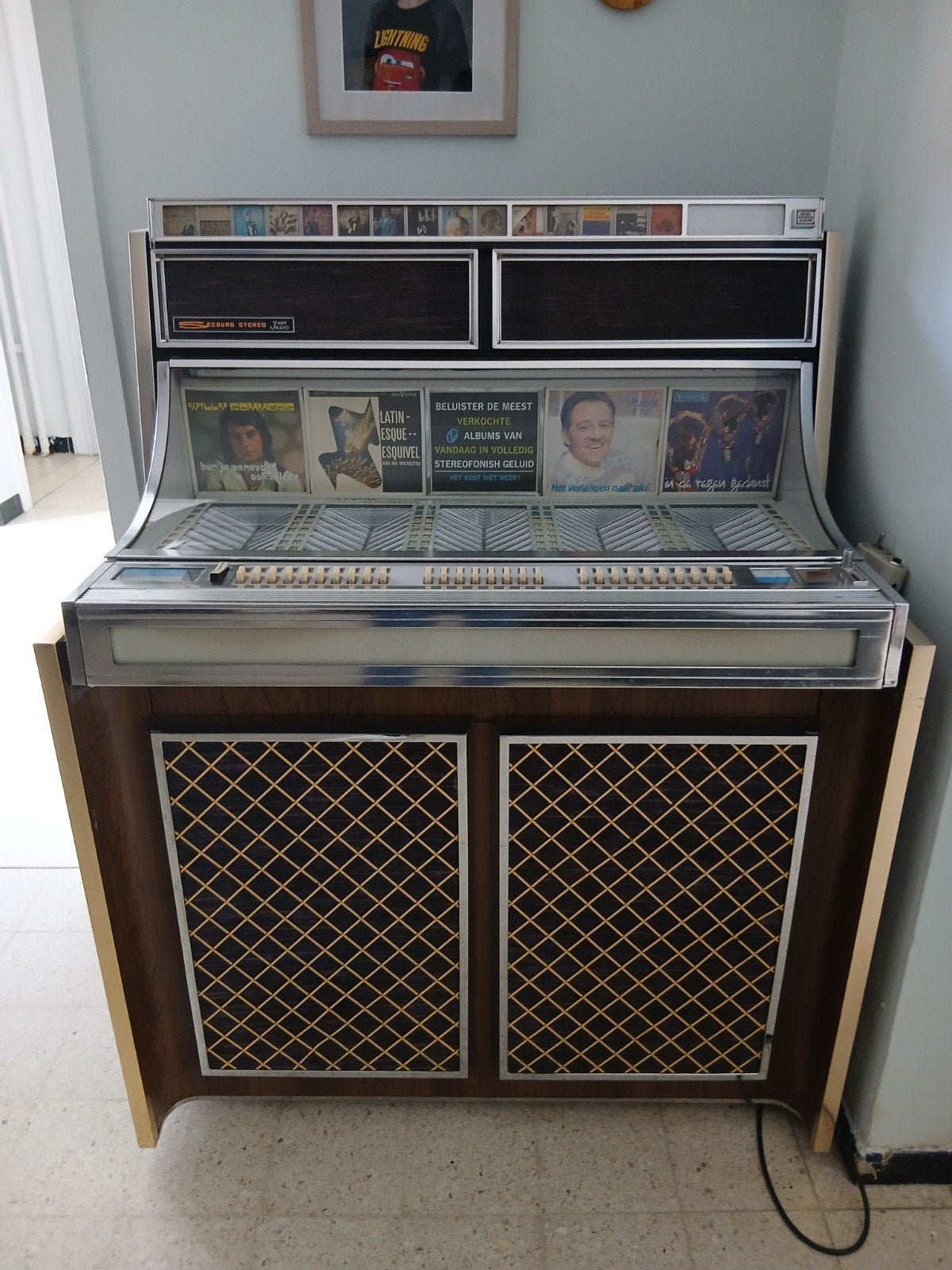 Vintage Seeburg, model LPC480, Verzamelen, Ophalen, Seeburg