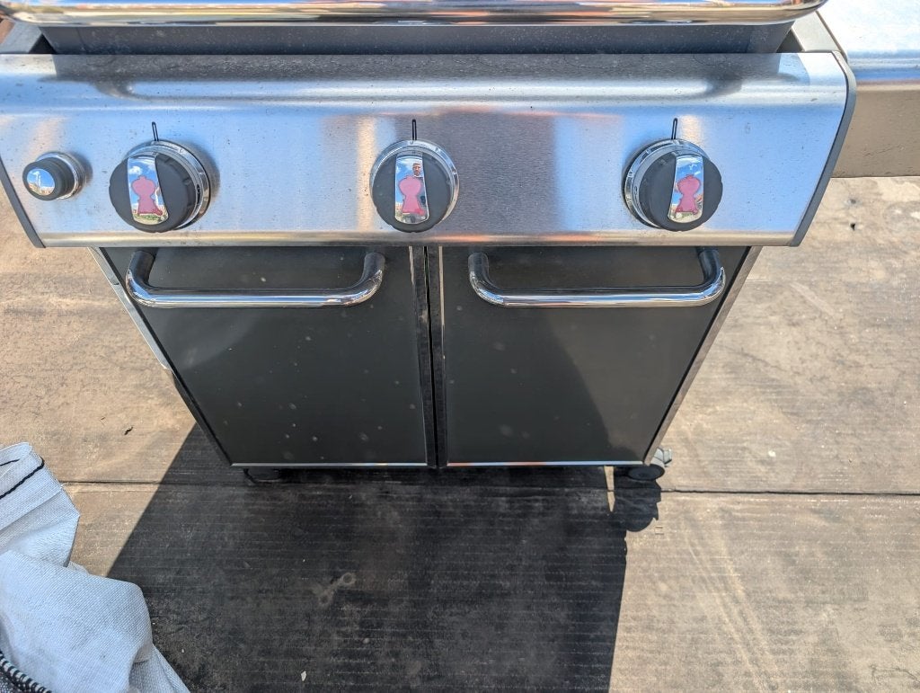 Weber BBQ genesis 1, Tuin en Terras, Gasbarbecues, Gebruikt, Ophalen