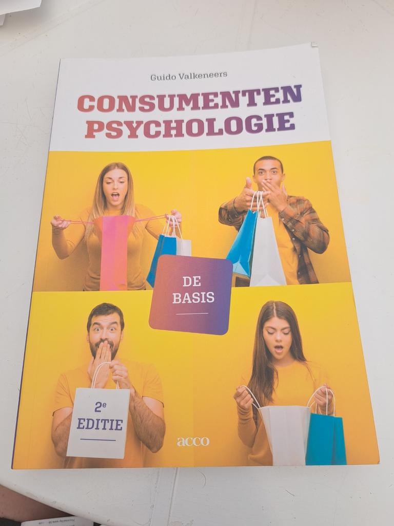 Consumentenpsychologie Guido Valkeneers, Enlèvement ou Envoi, Guido Valkeneers