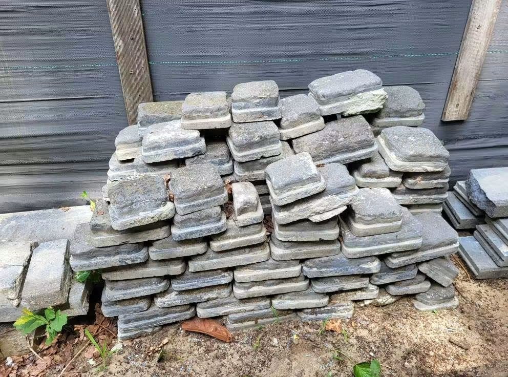 Betonstenen, Doe-het-zelf en Bouw, Ophalen, Gebruikt, Beton