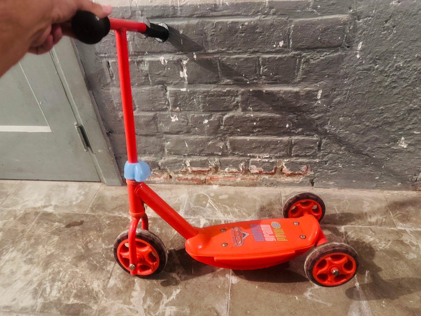 Trottinette 3 roues Smoby Disney Pixar Cars, Enlèvement, Utilisé, Step simple