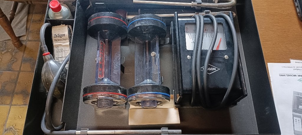 testeurs de fumer chaudiere gaz et mazout, Enlèvement, Comme neuf, Chaudière CC ou Chaudière combinée