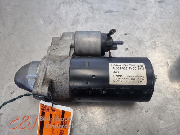 Startmotor van een Mercedes Vito, Gebruikt, -, Ophalen of Verzenden, -