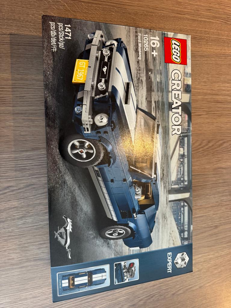 LEGO - 10265 - FORD MUSTANG - NIEUW, Lego, Nieuw, Ophalen of Verzenden, Compleet