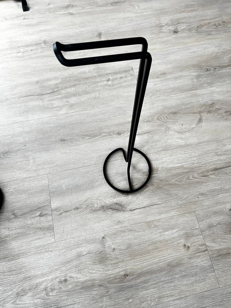Toiletrolhouder, Ophalen, Zwart