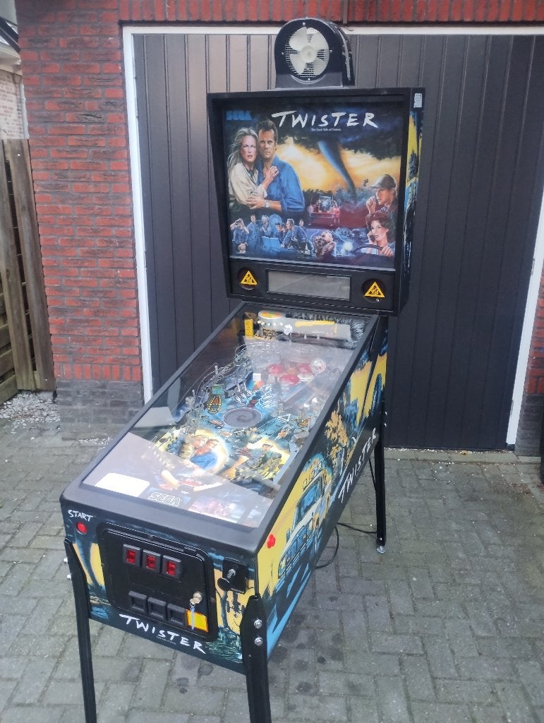 Sega Twister Flipperkast, Verzamelen, Automaten | Flipperkasten, Sega, Ophalen of Verzenden, Zo goed als nieuw, Dot-matrix
