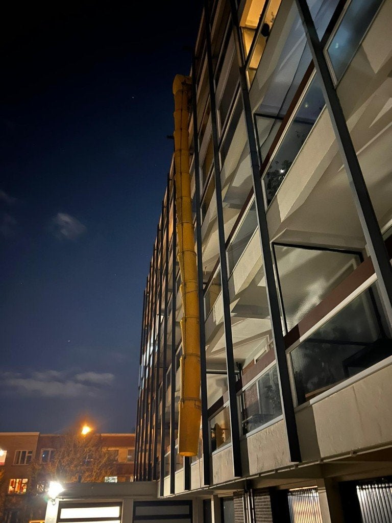Te Huur Stortkoker 15meter Regio Antwerpen 75euro per week, Enlèvement, Autres matériaux, 6 mètres ou plus, 80 mm ou plus