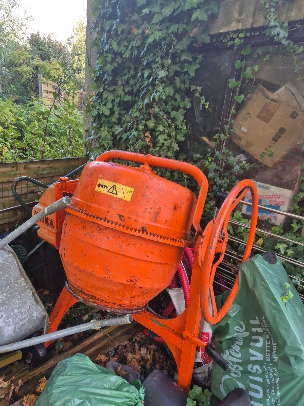 cement mixer Atika, Ophalen, Gebruikt