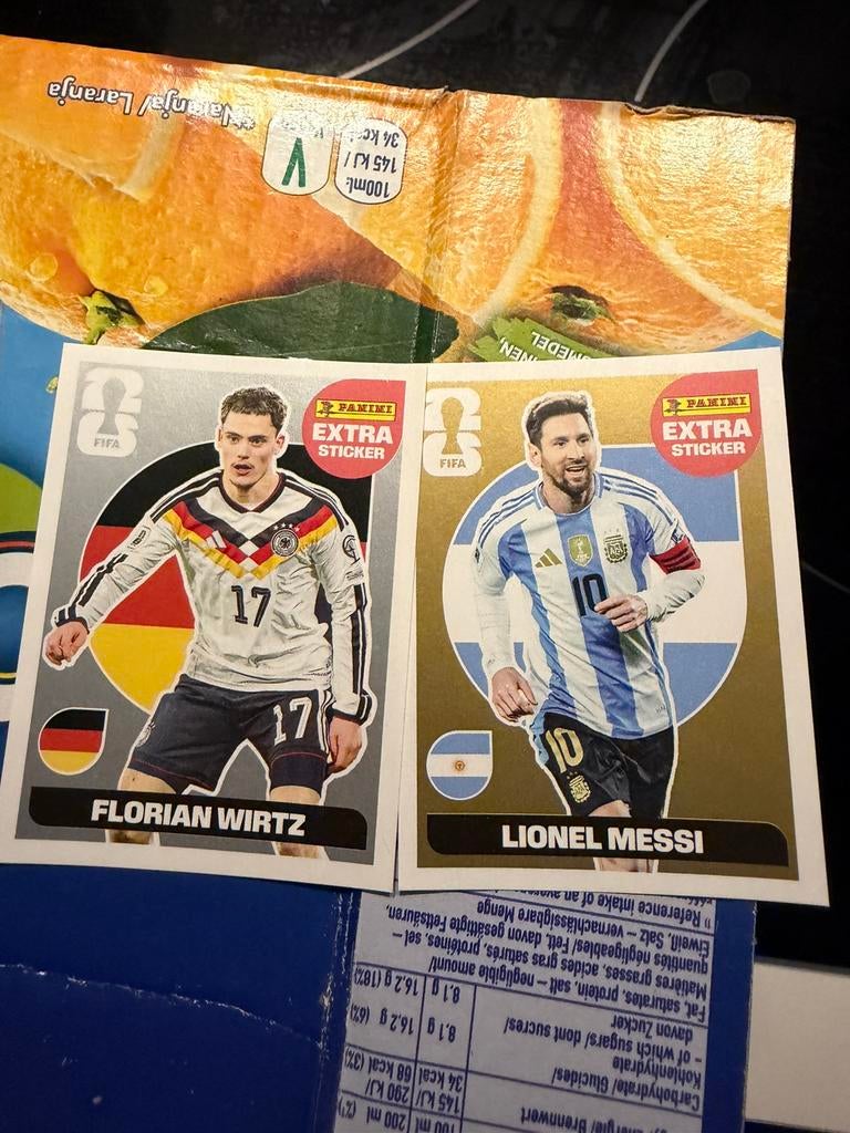 Exta stickers panini 2026, Enlèvement, Comme neuf