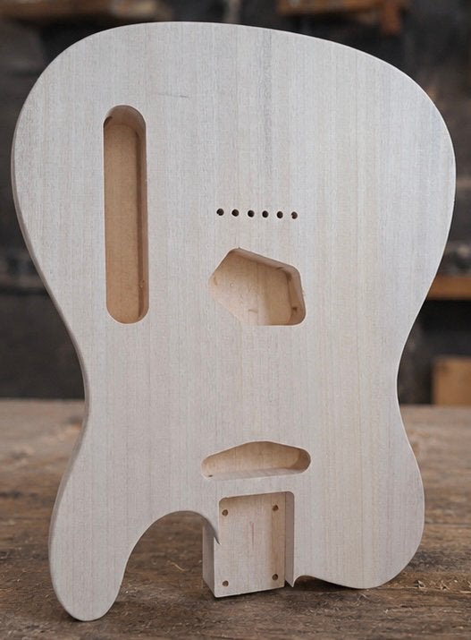 Handgemaakte telecaster body, Ophalen of Verzenden, Zo goed als nieuw