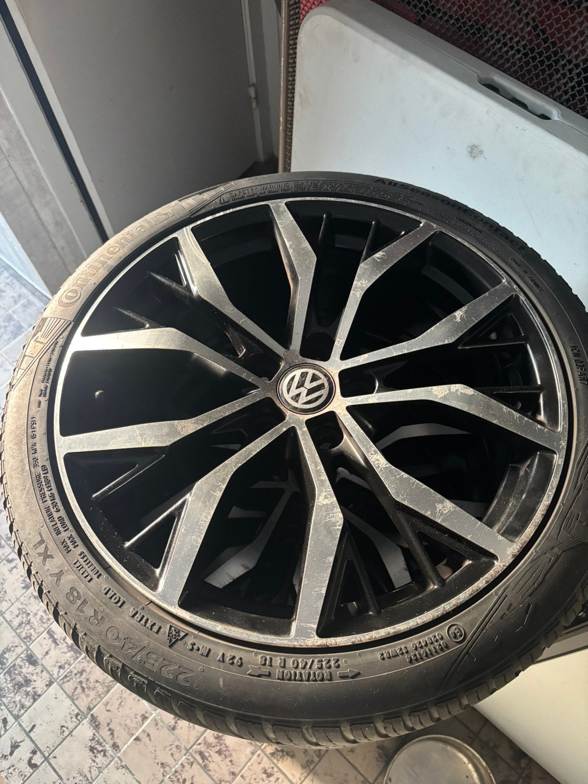 Jantes golf 7 sport 18 ´´ 5/112 vw audi seat skoda, Enlèvement, Pneus hiver, Pneu(s)