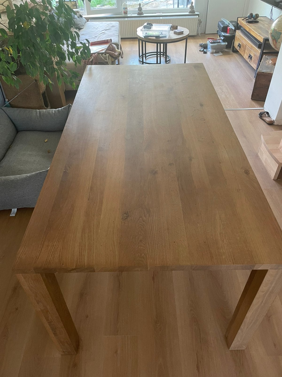 Belle table en chêne, Maison & Meubles, Enlèvement, Comme neuf