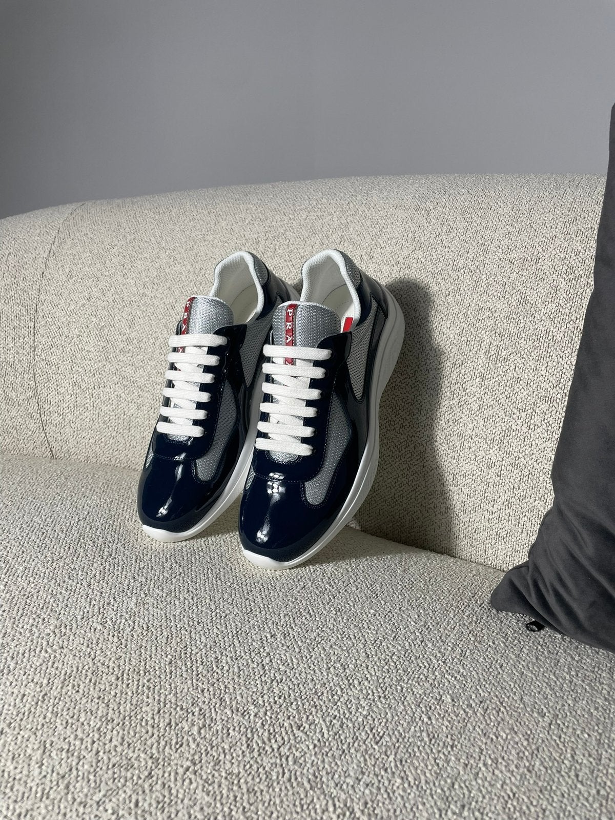 Cup Prada bleu marine - Taille 43, Vêtements | Hommes, Neuf, Enlèvement ou Envoi, Bleu, Baskets