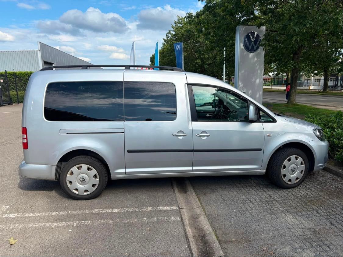 Vw caddy maxi 1.2 essence 125000 km 7 places 11/2014, Euro 5, Monovolume, 4 cilinders, 5 deurs
