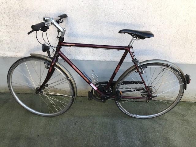 herenfiets koga, Fietsen en Brommers, Gebruikt, Velgrem, Versnellingen, 49 tot 53 cm