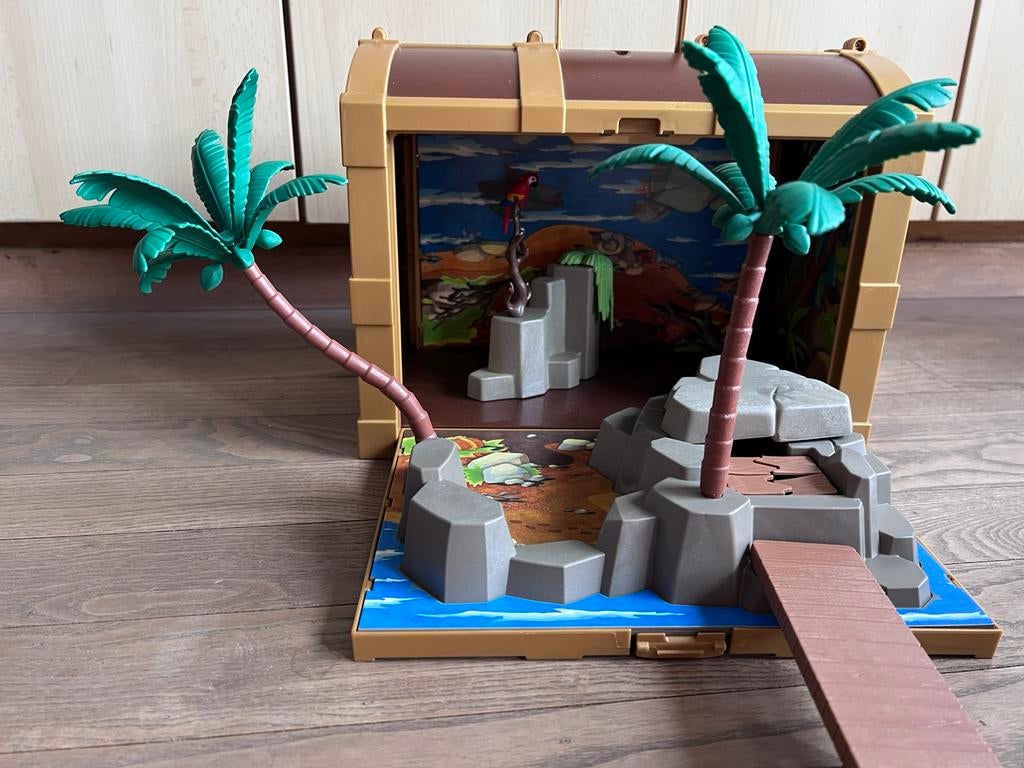 Piraten schatkist playmobil 5737 volledig, Kinderen en Baby's, Speelgoed | Playmobil, Ophalen of Verzenden, Zo goed als nieuw