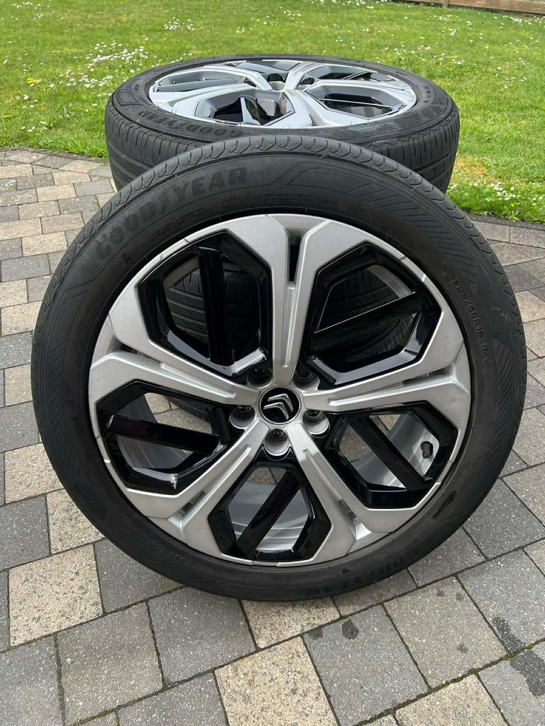 CITROEN C5 X / AIRCROSS PEUGEOT 3008/5008 ZOMERSET 19 INCH, Gebruikt, Banden en Velgen, 205 mm, Personenwagen