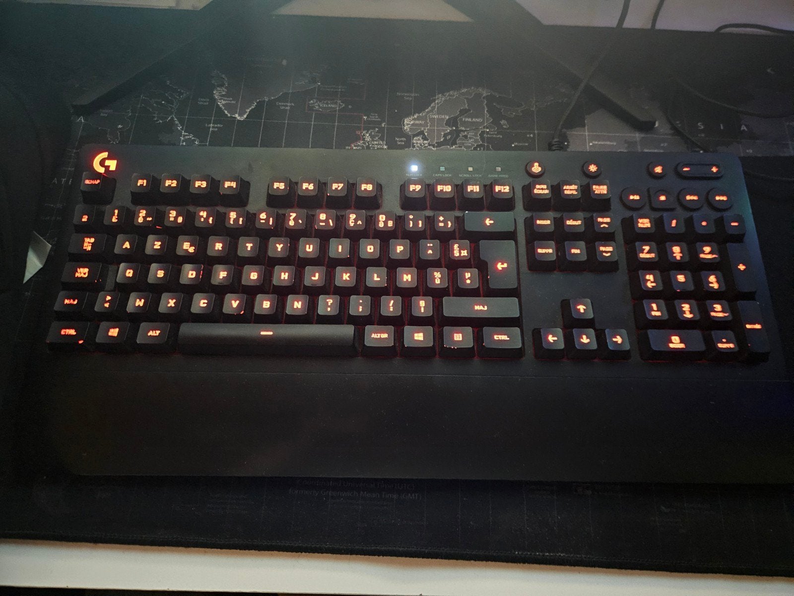 Clavier Gaming Logitech, Informatique & Logiciels, Enlèvement