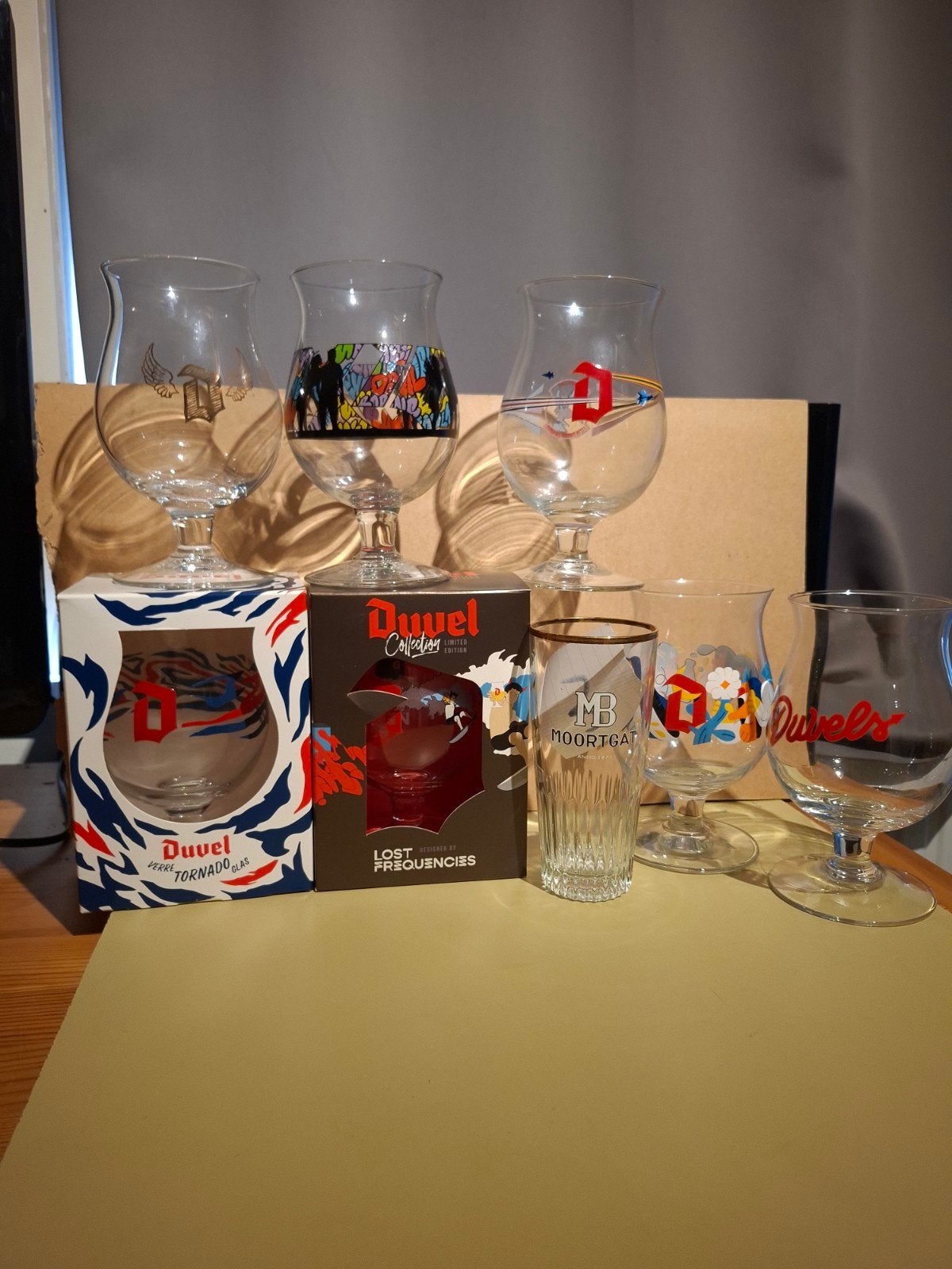 8 verres duvel, Maison & Meubles, Enlèvement ou Envoi