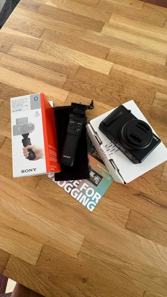 Sony zv1f vlogkit, Audio, Tv en Foto, Videocamera's Digitaal, Ophalen, Zo goed als nieuw, Camera, Sony