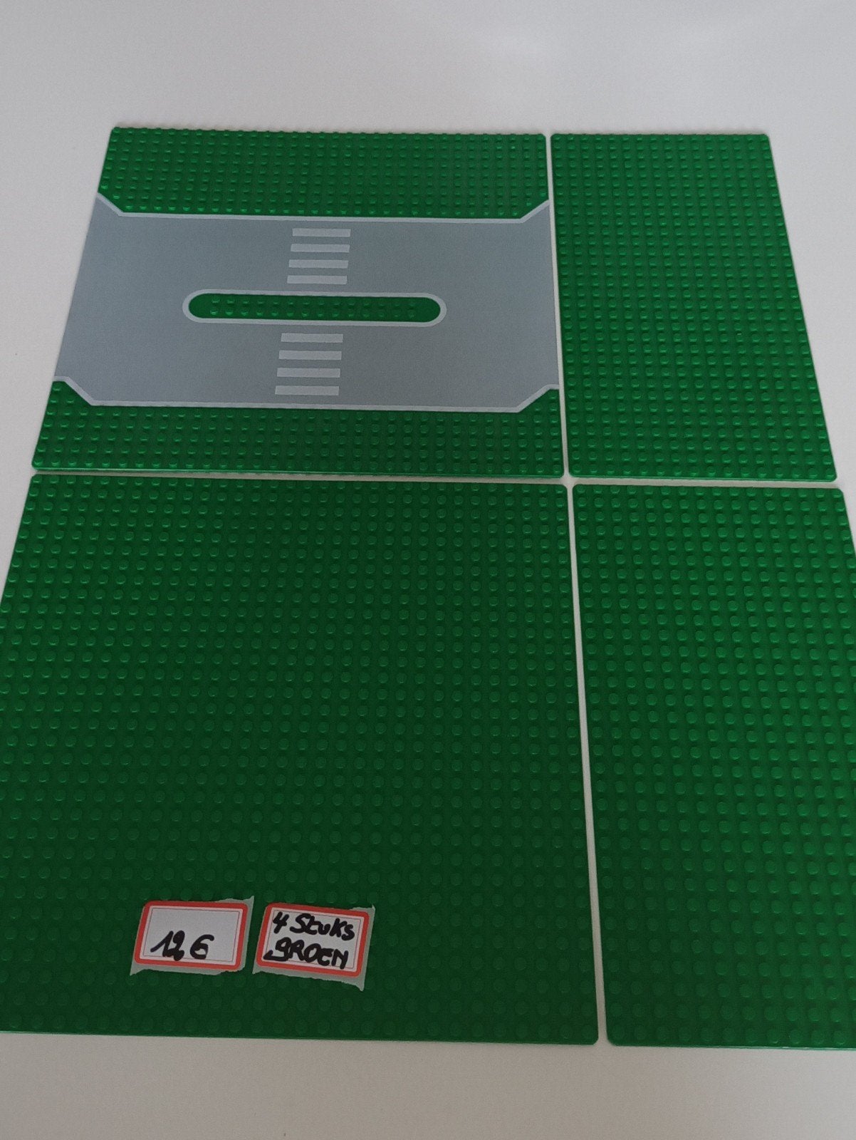 lego 4 platen groen, Kinderen en Baby's, Ophalen of Verzenden, Lego