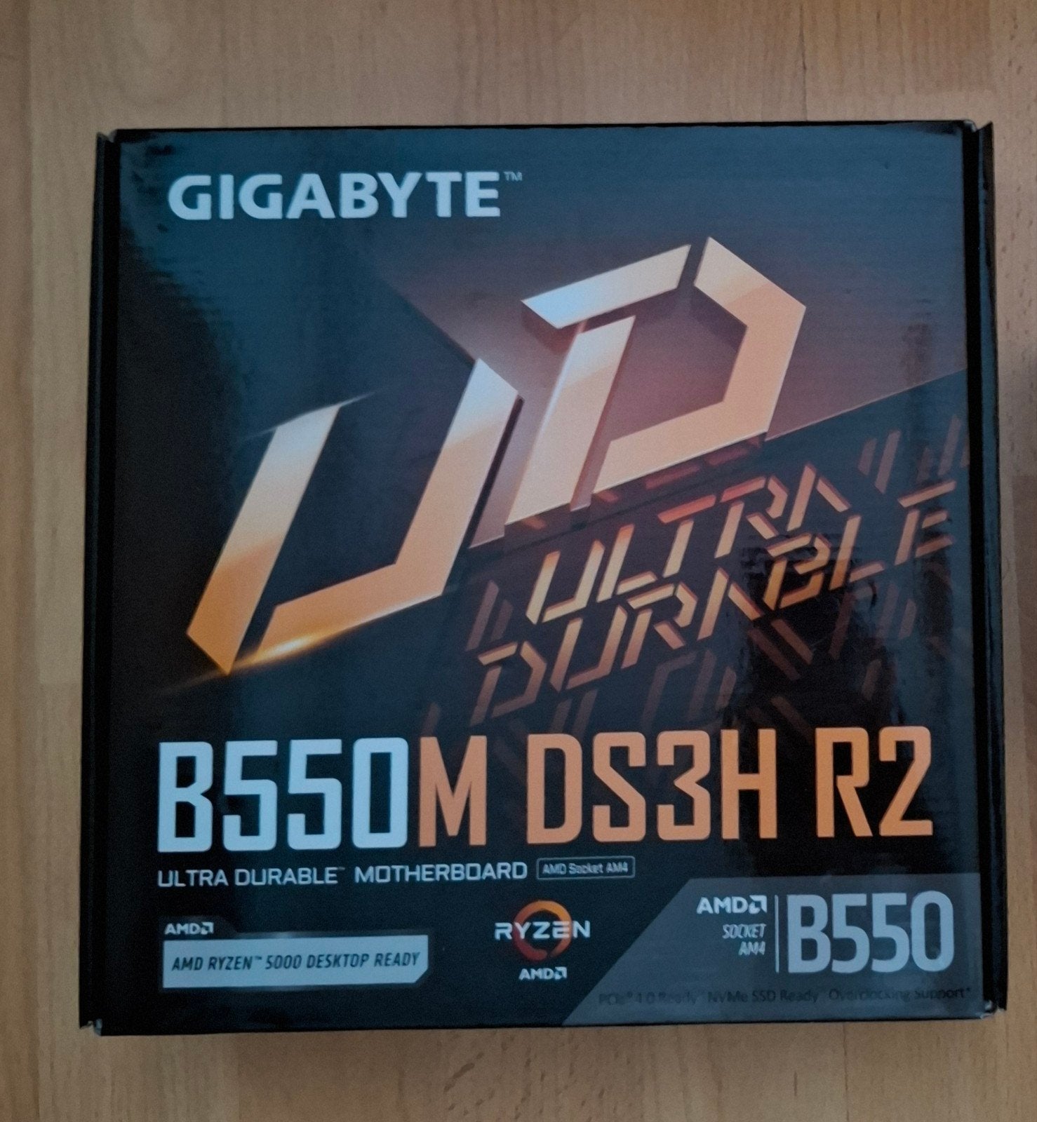 Carte mère B550M DS3h R2 AM4, Informatique & Logiciels, DDR4, Comme neuf, Enlèvement, Socket AM4