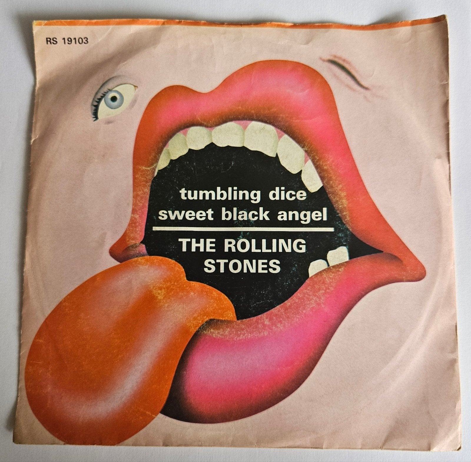 Rolling Stones 1972 Tumbling Dice, CD & DVD, Vinyles Singles, Comme neuf, Enlèvement ou Envoi