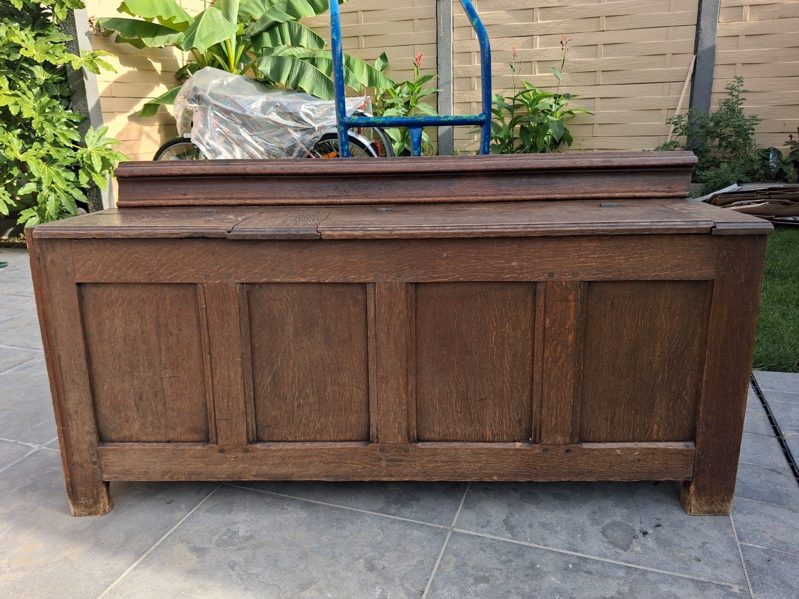 oude kast , eiken., Huis en Inrichting, Ophalen