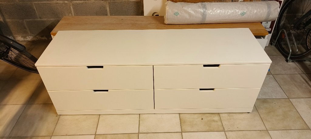 Ikea Nordli ladekast 160cm, Huis en Inrichting, Ophalen, Gebruikt, 150 tot 200 cm, 3 of 4 laden