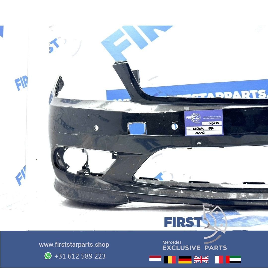 W204 AMG voorbumper PDC A2048853725 zwart wit grijs 2007-201, Auto-onderdelen, Gebruikt, -, Voor, Ophalen of Verzenden