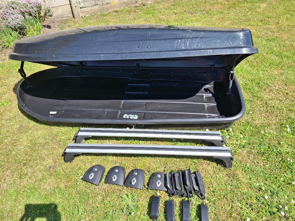Dakkoffer en dakbeugel, Auto diversen, Dakkoffers, Zo goed als nieuw, Ophalen
