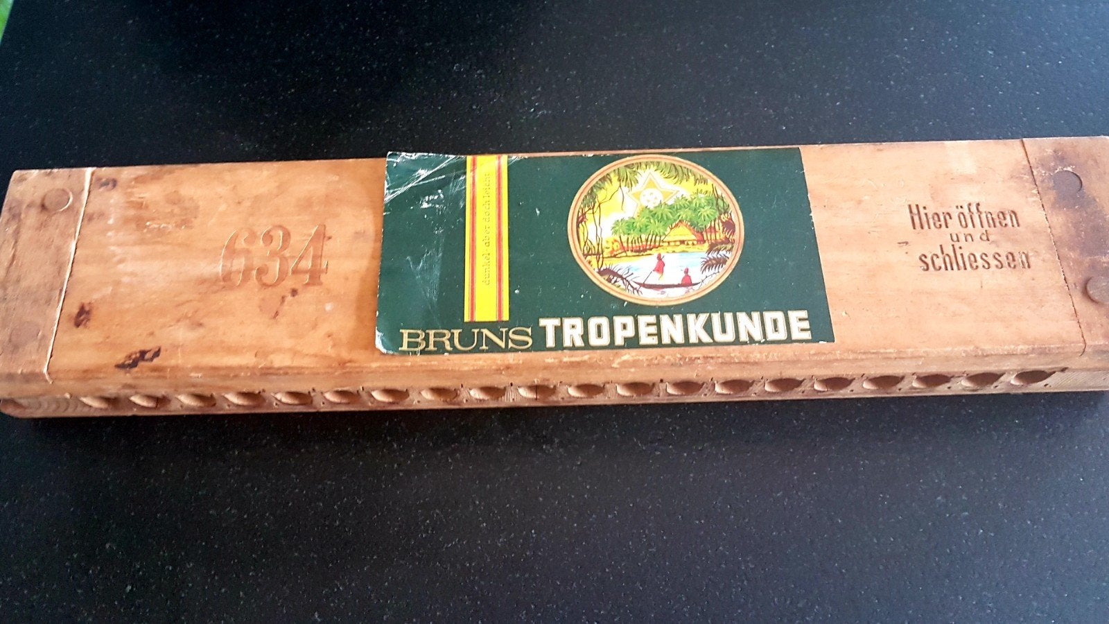 Antieke sigarenmal, Antiek en Kunst, Curiosa en Brocante, Ophalen