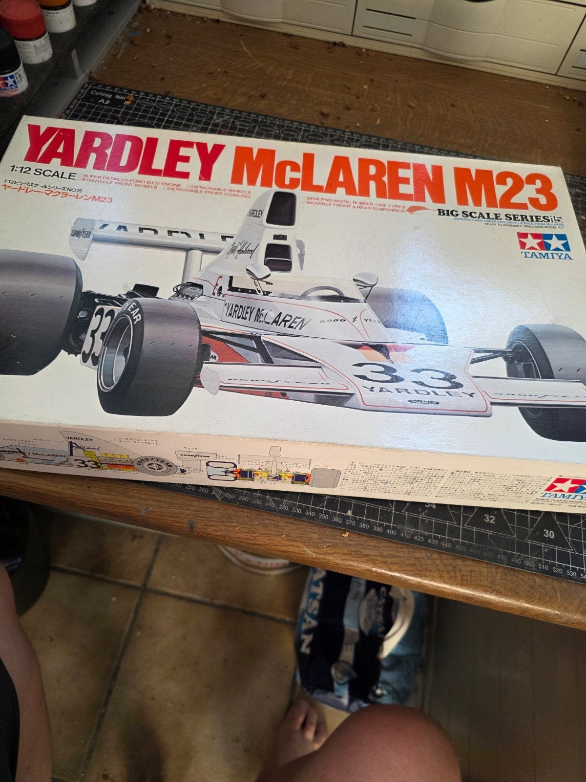 maquette Tamiya Yardley McLaren 1/12, Auto, Groter dan 1:32, Ophalen of Verzenden, Zo goed als nieuw