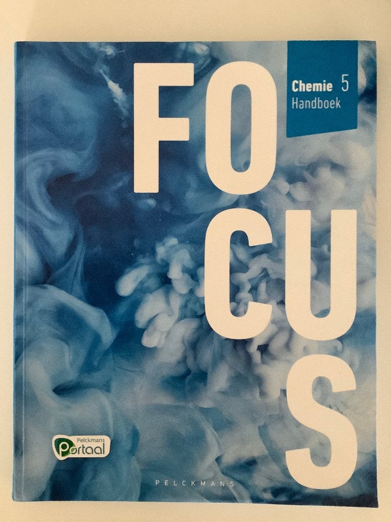 Focus Chemie 5 Handboek - ISBN 978-94-6401-704-5, Ophalen, ASO, Scheikunde, Zo goed als nieuw