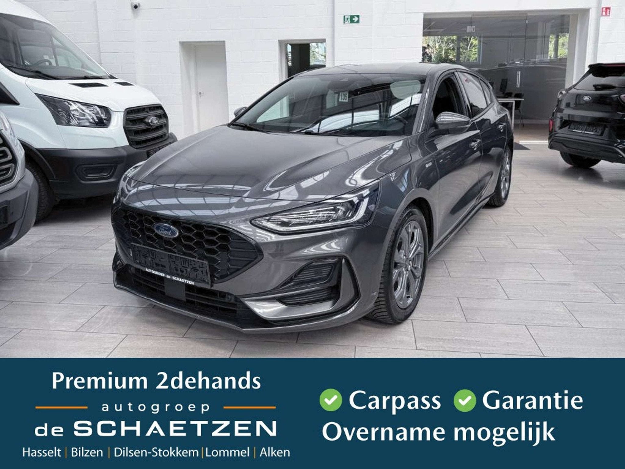 Ford Focus EcoBoost mHEV ST-Line X (bj 2023, automaat), 1349 kg, Stof, Gebruikt, 5 zetels