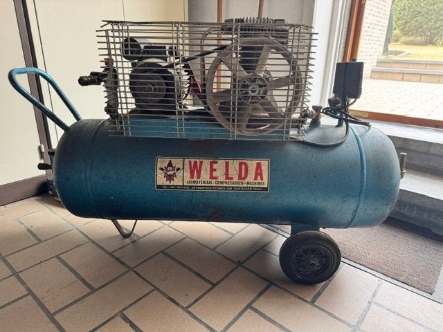 doe het zelf, Bricolage & Construction, Compresseurs, Enlèvement ou Envoi, Utilisé, 200 à 400 litres/min, 10 bars ou plus