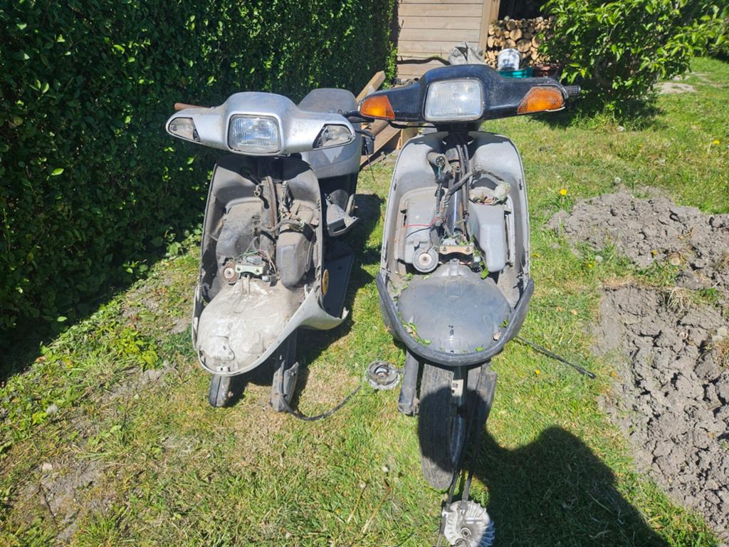 2 honda visions + onderdelen, Fietsen en Brommers, Ophalen