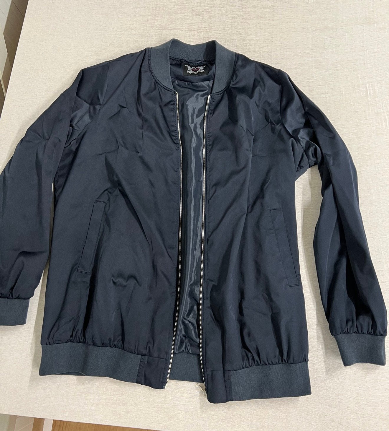 YOURS dunne Bomberjack donkerblauw vest jack jasje blauw XXL, Kleding | Dames, Ophalen of Verzenden, Zo goed als nieuw, Maat 46/48 (XL) of groter
