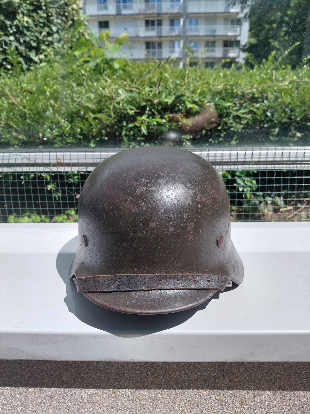 Duitse helm M40 KRIEGSMARINE., Verzamelen, Militaria | Tweede Wereldoorlog, Ophalen