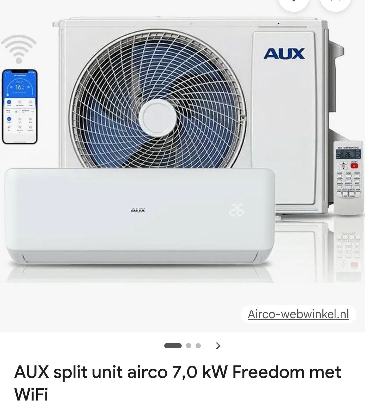 Dringend op zoek installateur airco, Elektronische apparatuur, Airco's, Zo goed als nieuw, Ophalen