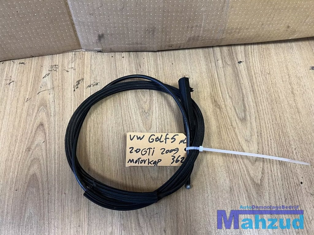 VW GOLF 5 Motorkap kabel 2003-2009, Auto-onderdelen, Gebruikt, Volkswagen, Volkswagen AG, Vw@volkswagen.de