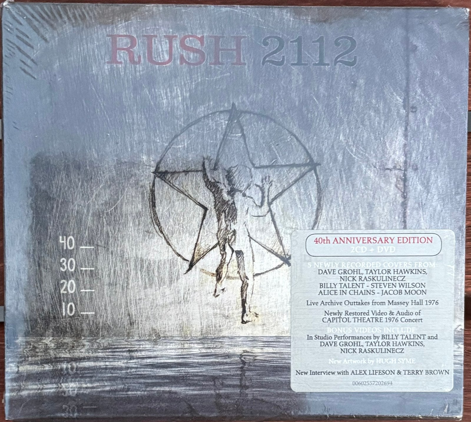 RUSH - 2112 (40th Anniversary), CD & DVD, CD | Rock, Enlèvement ou Envoi, Neuf, dans son emballage, Rock progressif