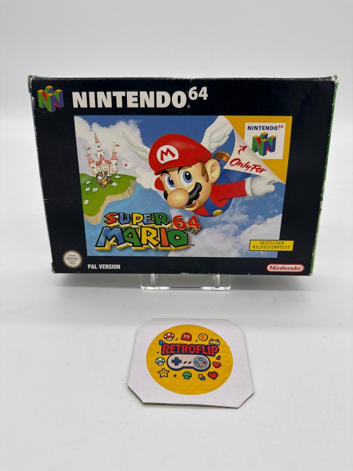 Super Mario 64 Nintendo 64 Game 1996 - PAL, Consoles de jeu & Jeux vidéo, Enlèvement ou Envoi, 1 joueur, Aventure et Action, Utilisé