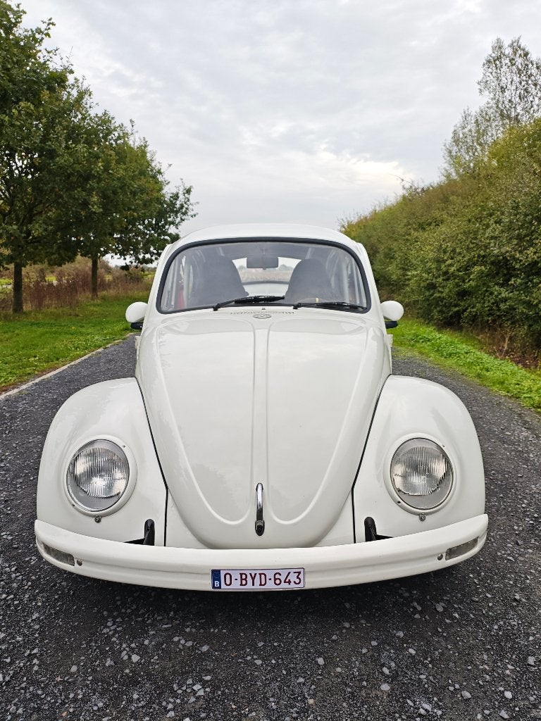 Dikke Vw kever 1800cc perfecte staat, gekeurd voor verkoop, Achterwielaandrijving, 4 cilinders, Wit, Leder