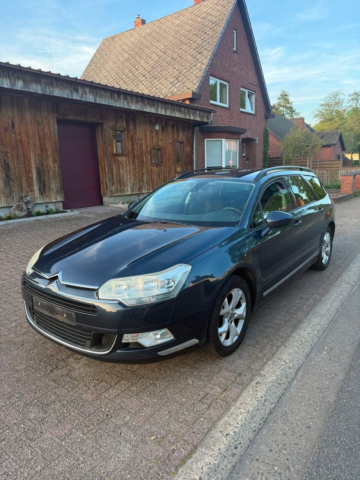 Citroen C5 break 2.0HDi Eur5, Autos, Citroën, Particulier, C5, Airbags, Diesel, Euro 5, Break, 5 portes, Boîte manuelle, Bleu