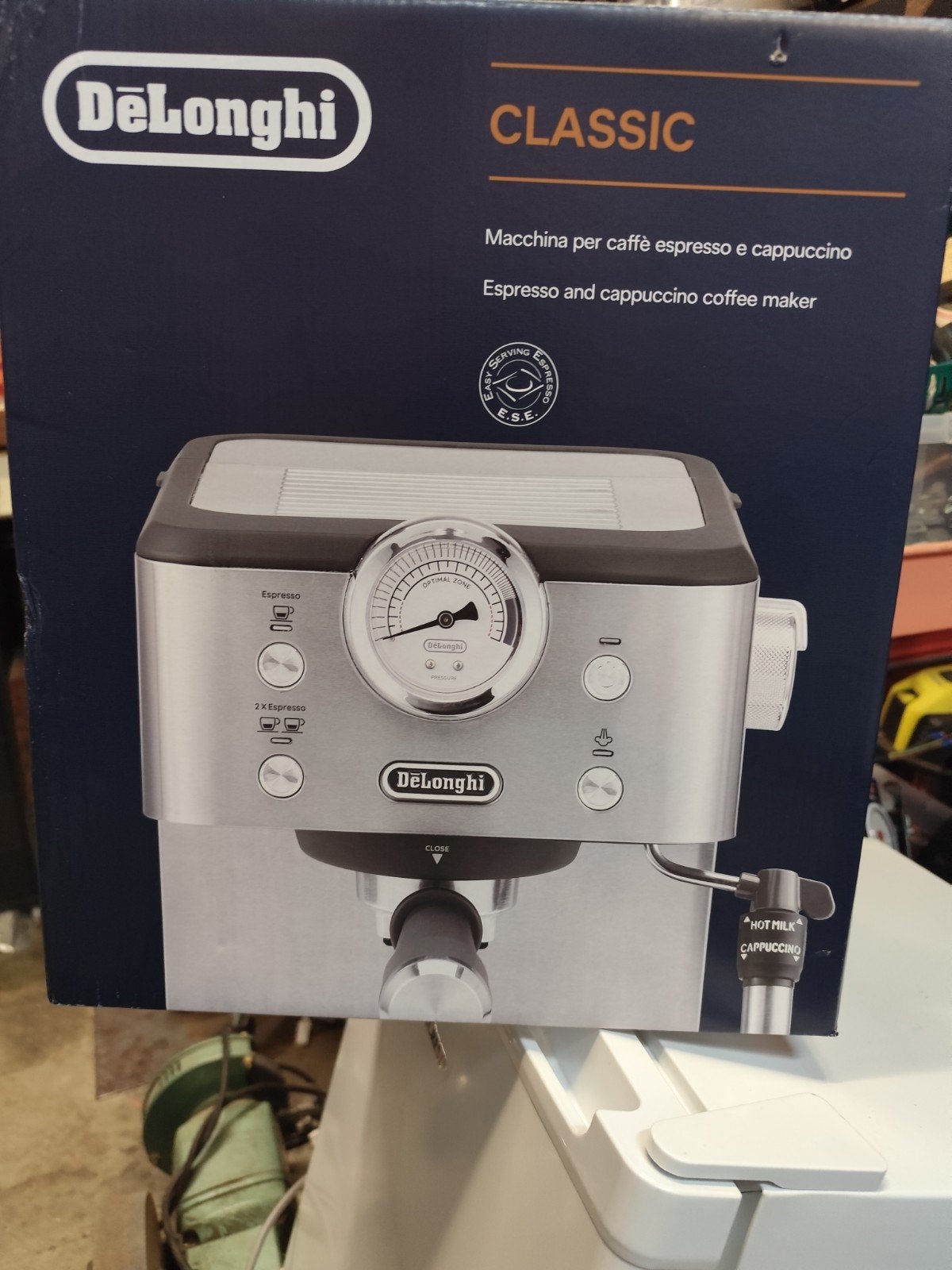 Delonghi E250 neuve, Enlèvement