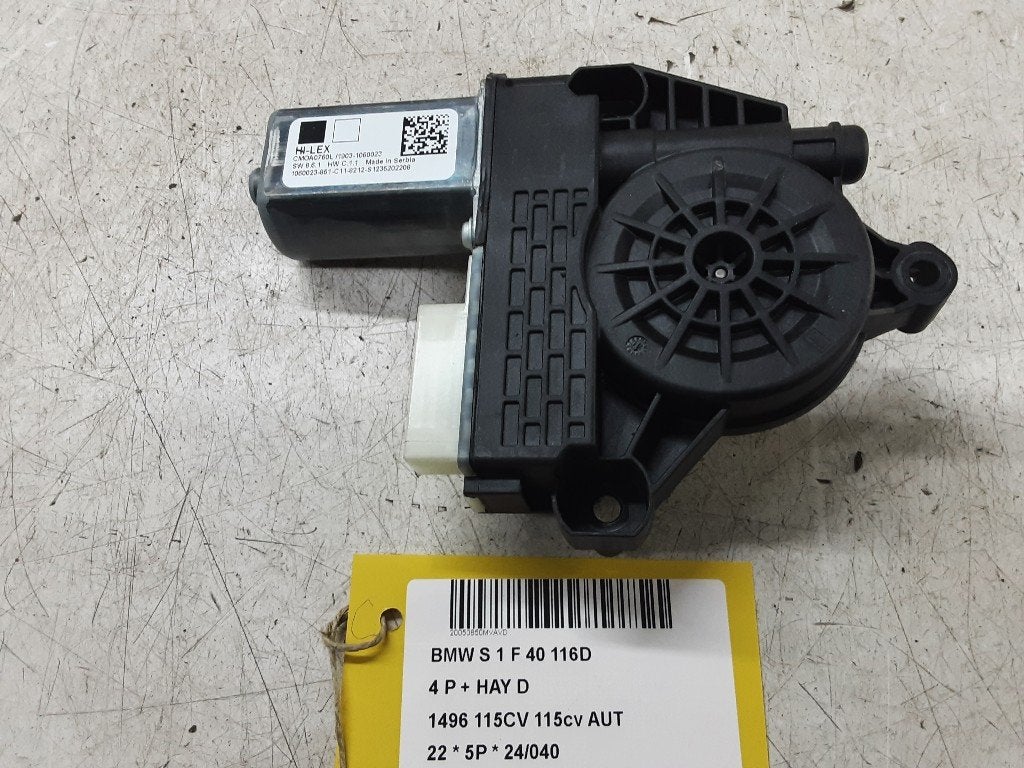 MOTOR RAAMMECHANIEK RECHTS VOOR 1 serie (F40) (10660023861), Gebruikt, Mevr. I. Hauben, BMW, Rue de l'Espoir 34 34
4030  GRIVEGNÉE, BE