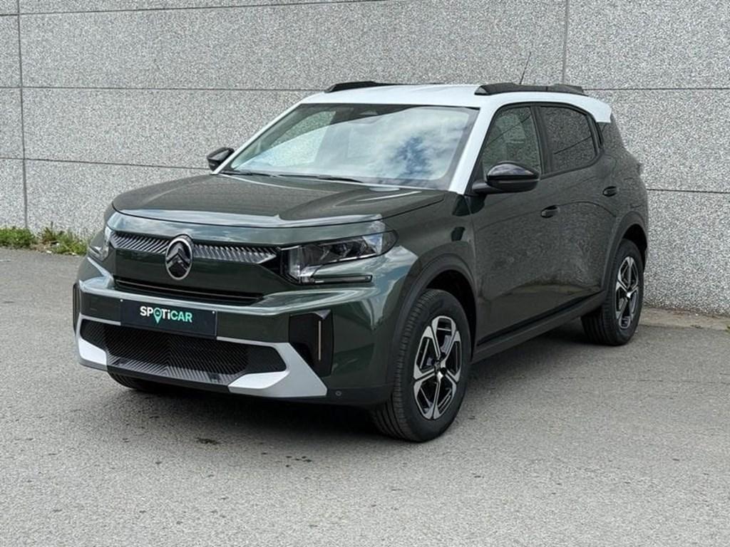 Citroen C3 Aircross *GPS*CAMERA*1.2 Benz/Hybride MAX, Auto's, 136 pk, 5 zetels, Grijs, Hybride Elektrisch/Benzine