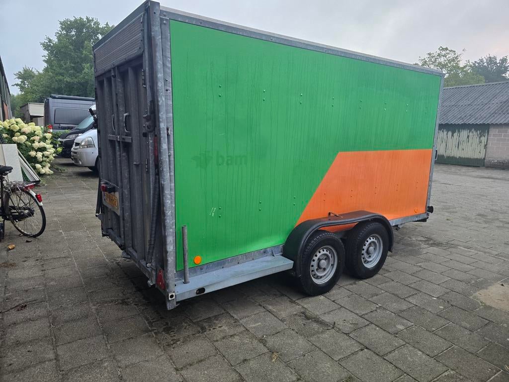 Degelijke Ifor Willams gesloten aanhangwagen ., Ophalen