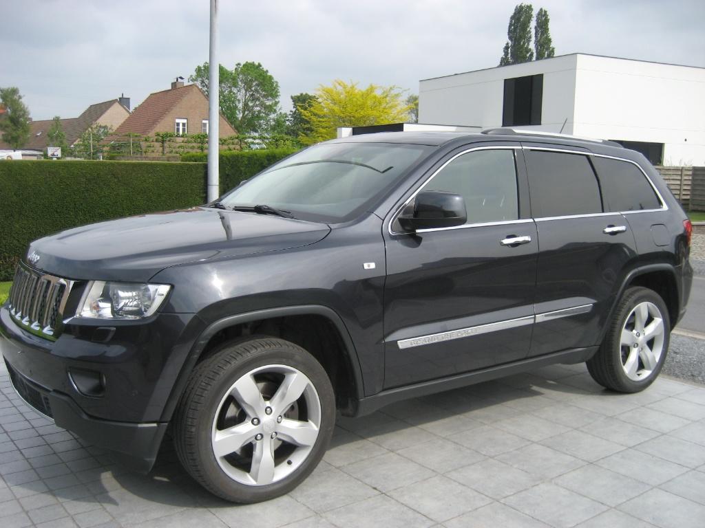 Mooie Jeep Grand Cherokee , LICHTE VRACHT, Automaat, Euro 5, Zwart, Blauw